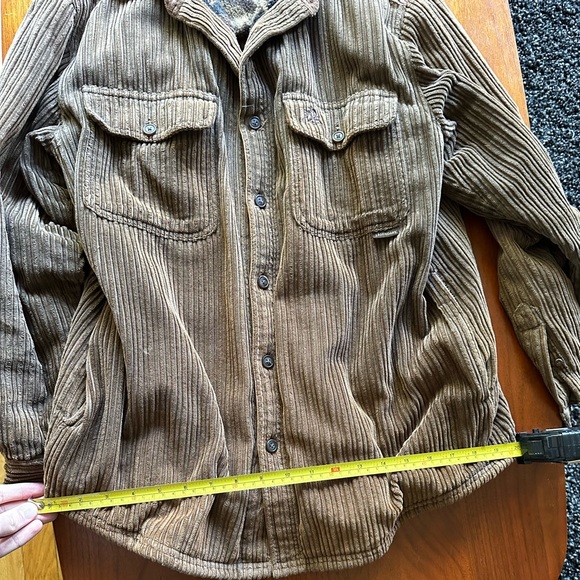 Legendary Whitetails Authentic Apparel Brown Corduroy Jacket - size small - Picture 8 of 10